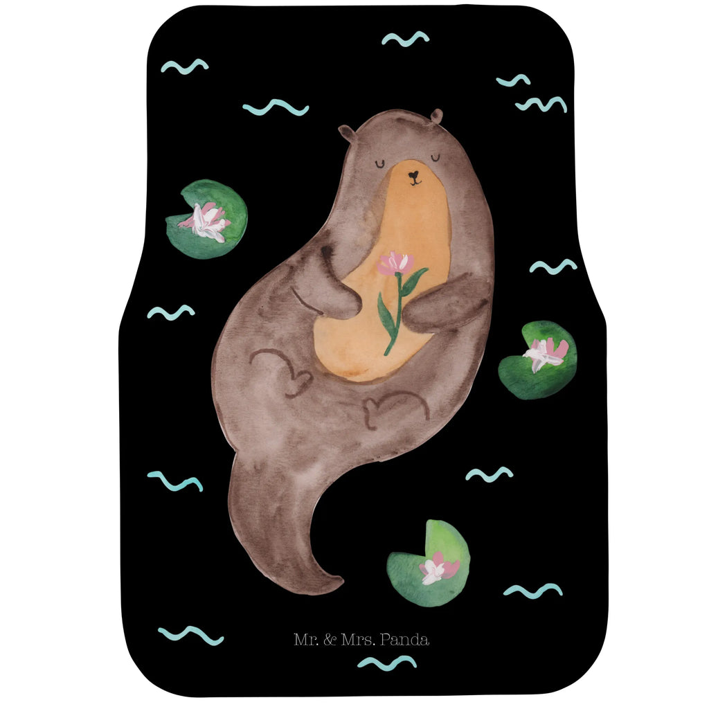 Mata samochodowa dla kierowcy wydra lilia wodna Kuna, wydra, morska wydra