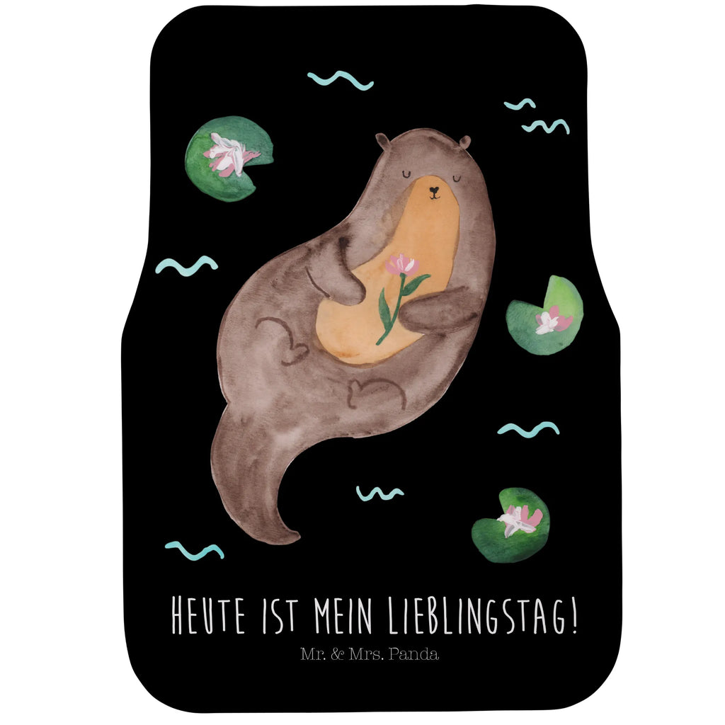 Mata samochodowa dla kierowcy wydra lilia wodna Kuna, wydra, morska wydra