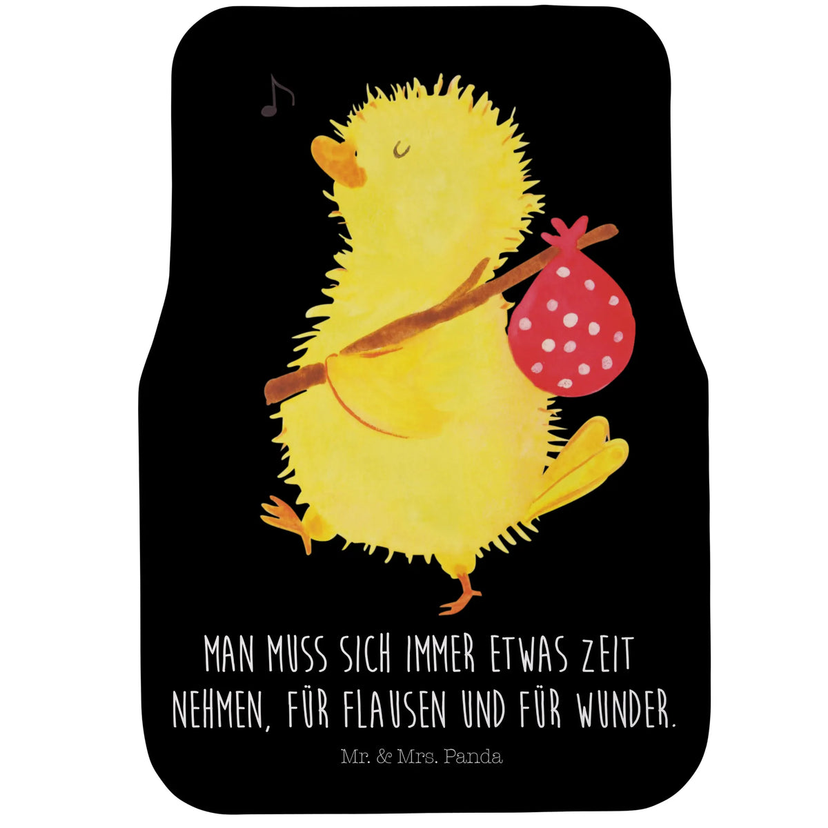 Driver car mat chick wander