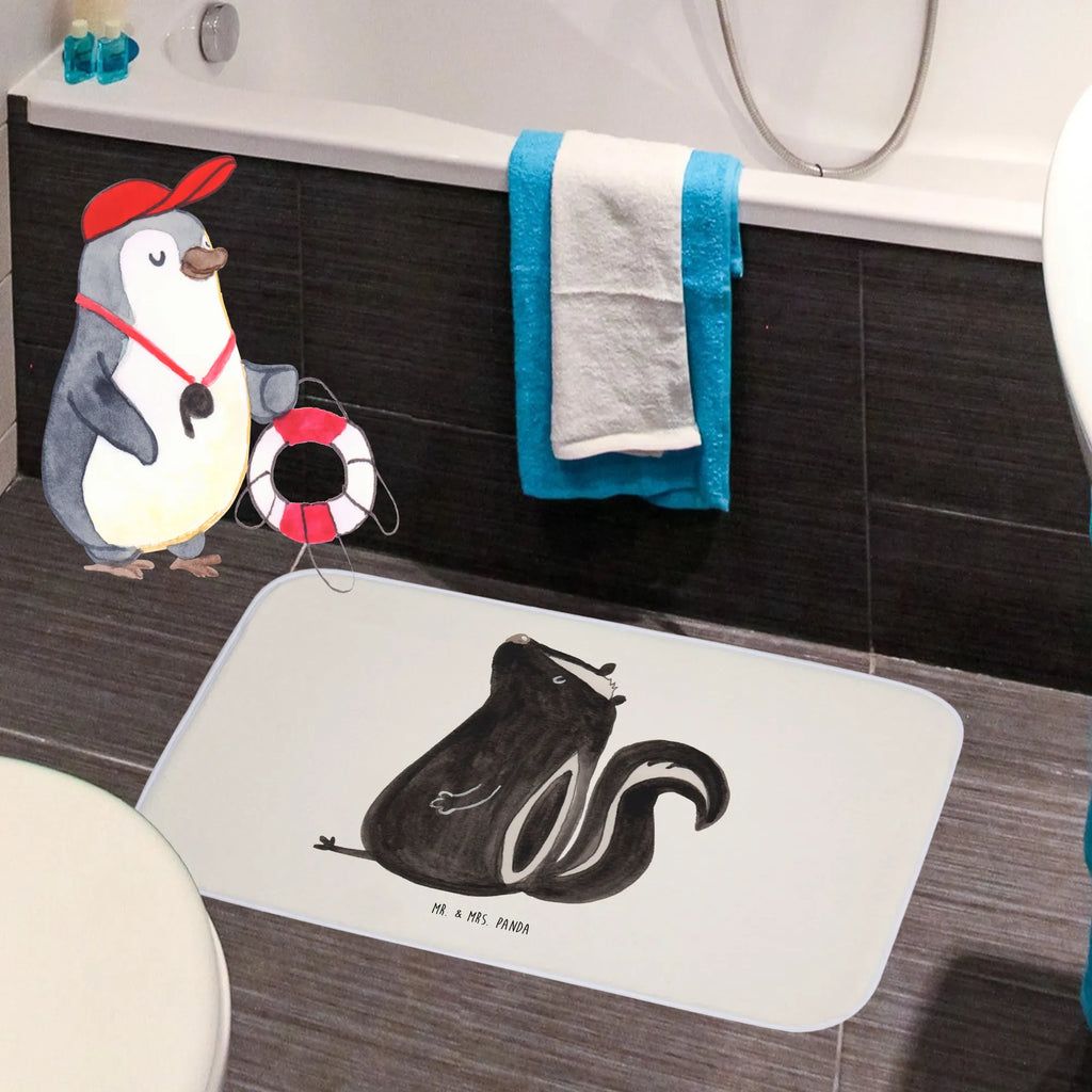 Badematte Stinktier Sitzen Badvorleger, badezimmermatten, bad läufer, duschmatten, Teppich Fürs Bad, badmatten, badezimmermatte, rutschfeste matte, badezimmerteppiche, badezimmer läufer, Badematte, fußmatte bad, teppich für bad, Badteppich, Badläufer, wannenvorleger, Duschvorleger, badezimmervorleger, Bad Fußmatte, duschmatte, Badezimmer Matte, Badezimmerteppich, Stinktier, Skunk, Stinker, Wildtier, Spruch, Büro, Raubtier, Stinki, Besserwisser, Recht