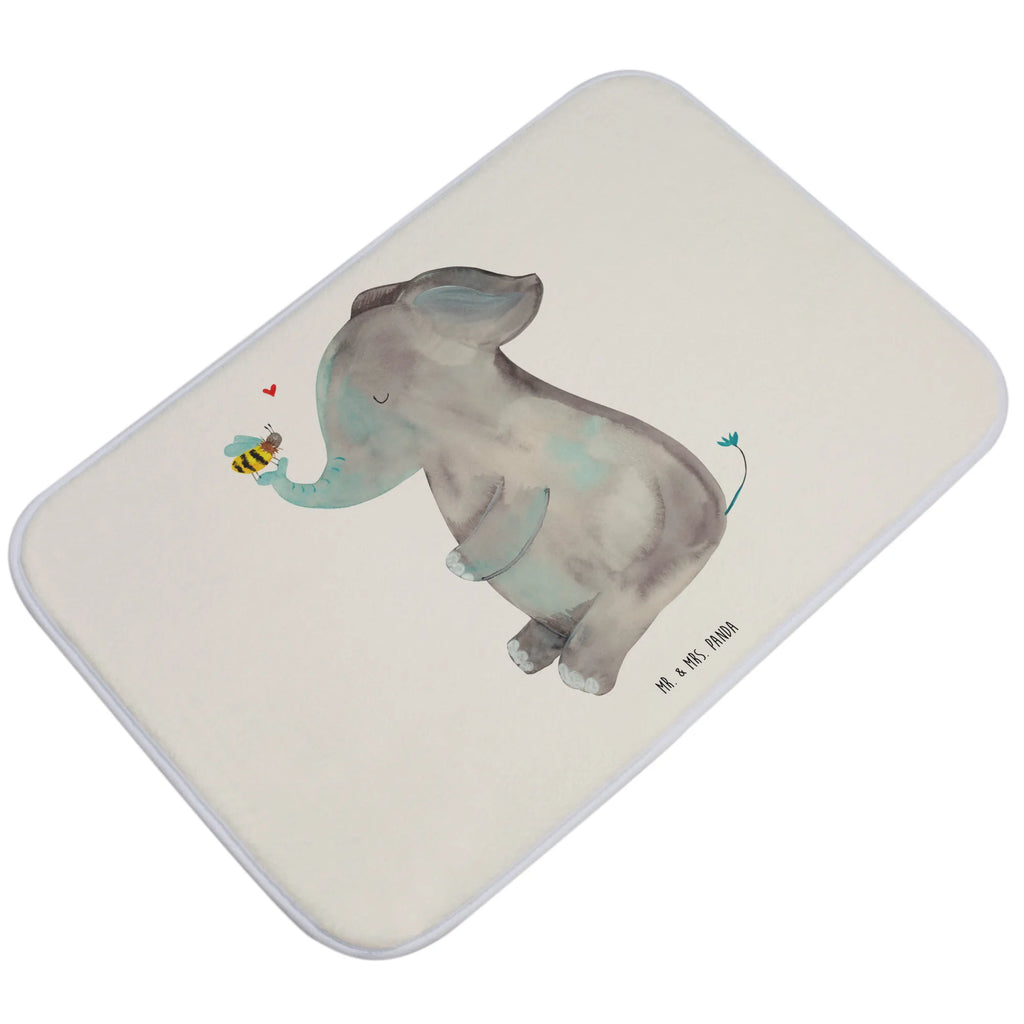 Bath mat elephant bee non-slip, Bath mat, Shower mat, Bath rug, small animals, cute, funny, cute animal motives, hand drawn, small world, funny sayings, good mood, happy, gifts, gift ideas, special gifts, animal lover, card, marriage proposal, wedding gift, love gift, elephant, bee, proof of love, love, anniversary, love saying