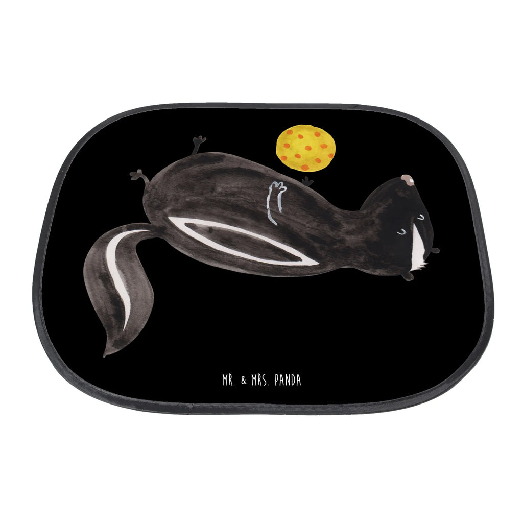Car sun shade skunk ball windows, car, sun protection, children, family, back seat, sun visor, gift, Skunk, predator, stinker, stinky, playful, skunk, wild animal, wisdom