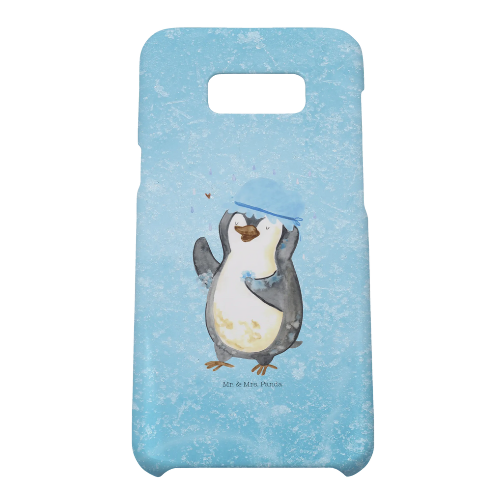 Phone case Penguin have a shower Iphone 10, Cover, Handy, Handyhülle, Hülle, Handycover, Handy Case, Iphone X, Pinguin, Neuanfang, Dusche, Neustart, Motivation, glücklich sein, Duschen, Lebensmotto, Pinguine