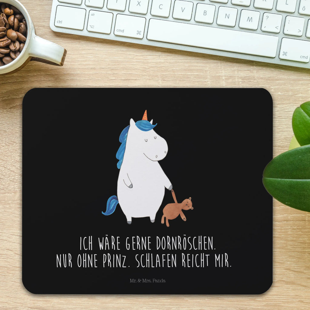 Mouse mat unicorn teddy Pad, Work, Motif, Mouse, Mouse Pad, Gift, saying, Student, mousepad, Study, fun, Office, PC, Print, unicorn, unicorns, sweet, single life, Unicorn, child present, bed, good night, sleep, dreaming, single, girlfriend, child gift