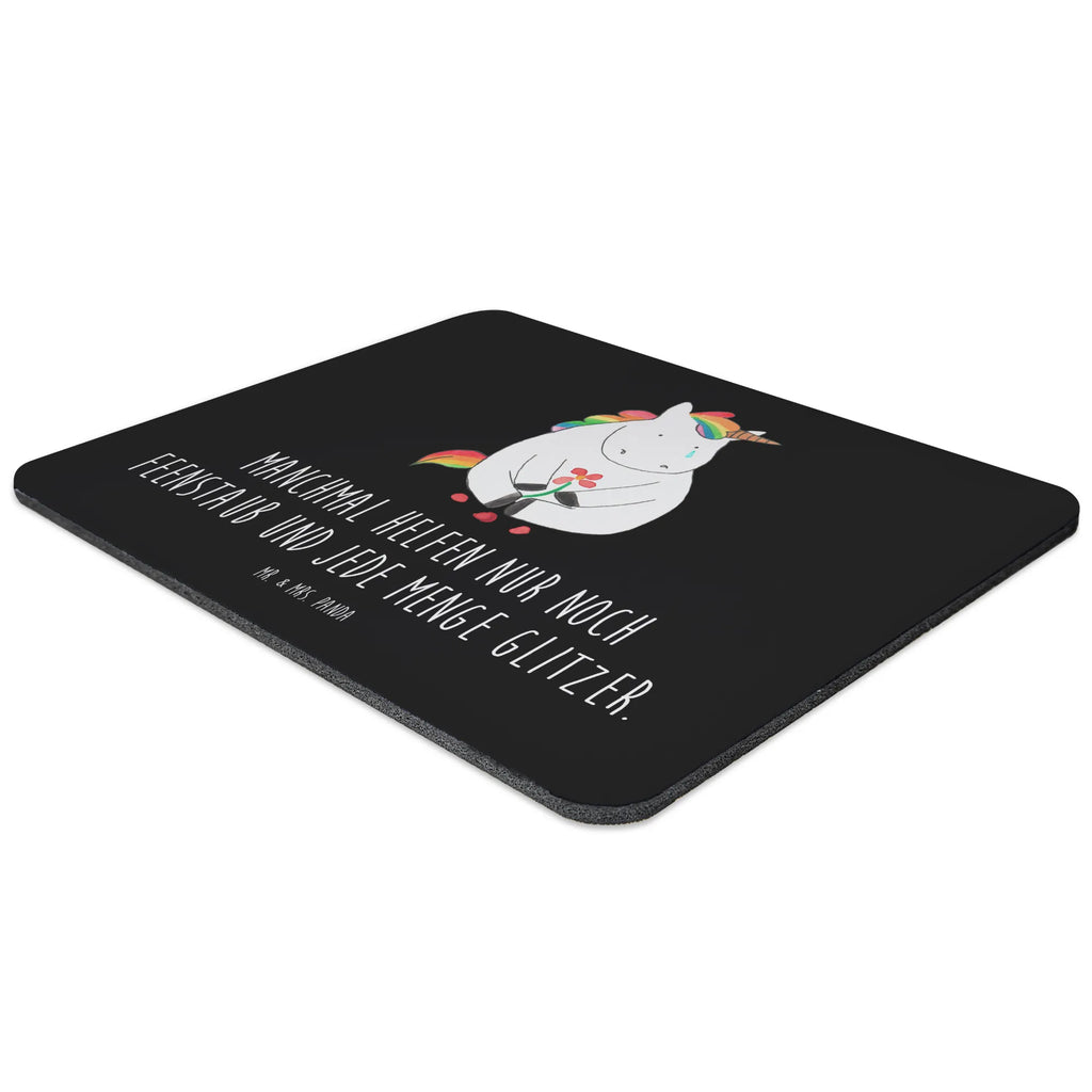 Mouse mat unicorn Sad Büroausstattung, Computer zubehör, Arbeitszimmer, Designer Mauspad, PC Zubehör, Mauspad Büro, Mousepad, Mauspad, Einzigartiges Mauspad, Mausunterlage, Einhorn, Einhörner, Einhorn Deko, Unicorn, Trösten. Freundschaft, Trauer, Glitzer, Blume, Freunde, Liebe, Grußkarte