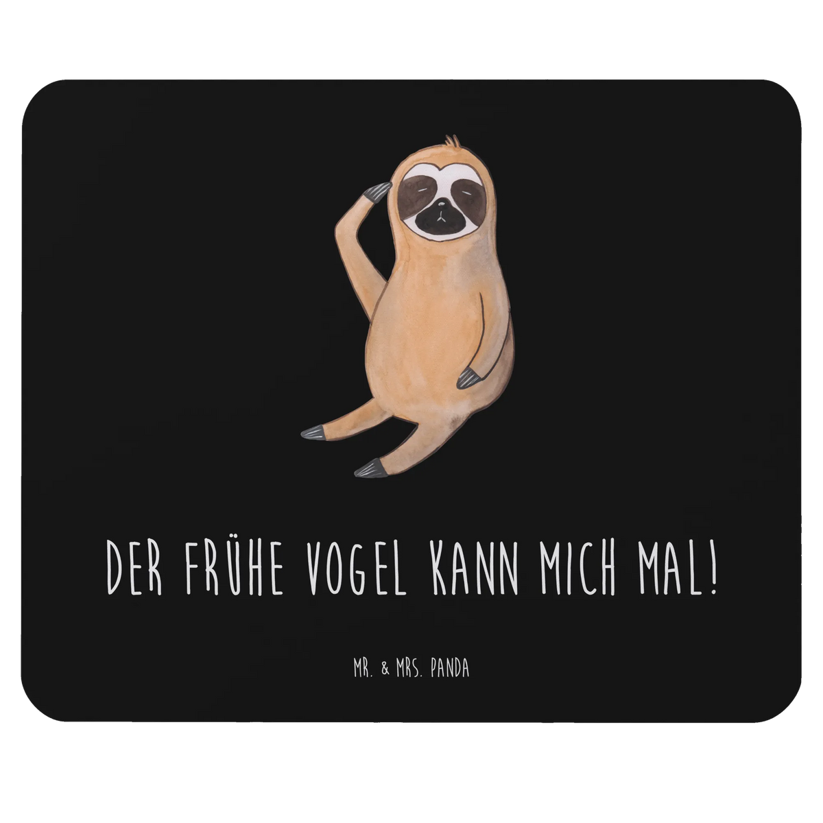 Mouse mat sloth Bird fun, Mouse, Study, PC, Mouse Pad, Gift, Print, mousepad, Office, saying, Motif, Student, Work, Pad, Sloth, sloth, trend animal, the early bird, favourite animal, early riser, lazy, morning grumbler, early bird