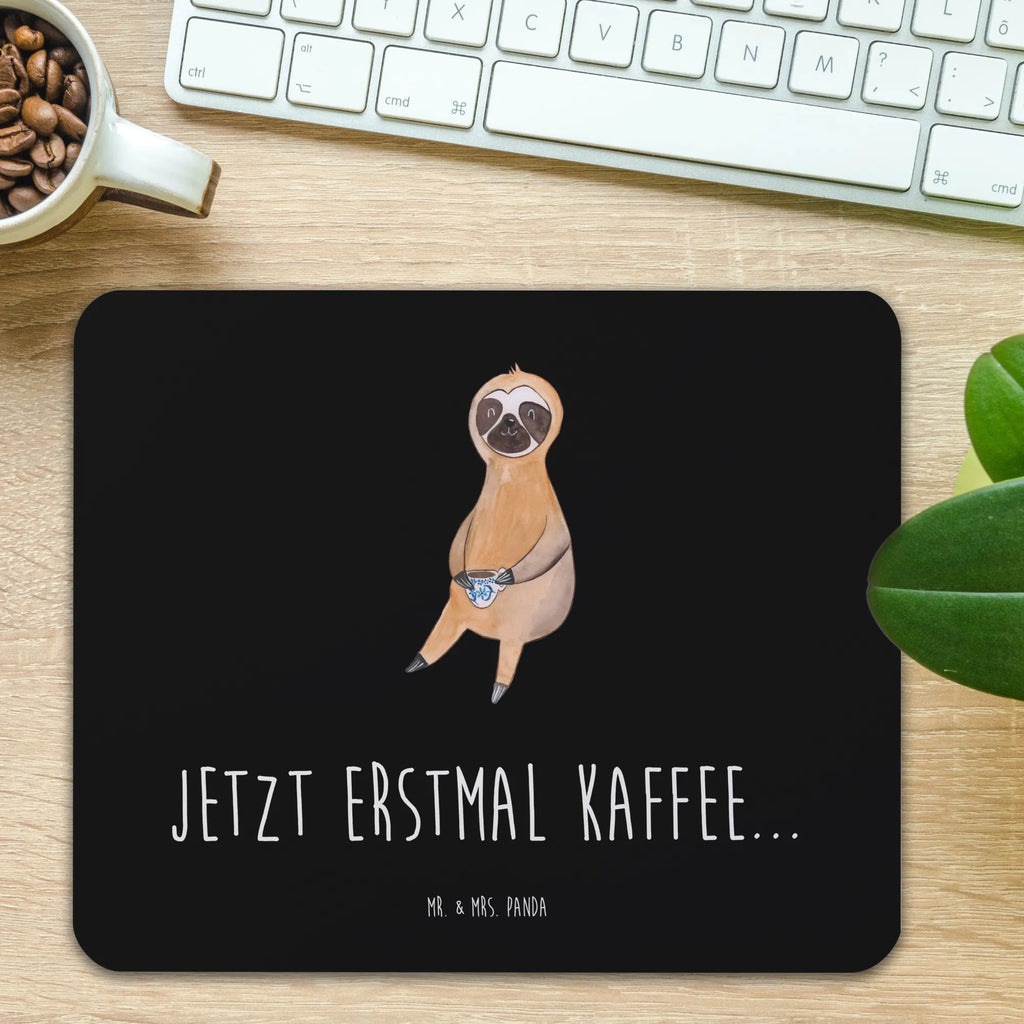 Mouse mat sloth Coffee Mouse, Pad, mousepad, Print, Mouse Pad, Student, Motif, Study, Office, PC, Gift, Work, fun, saying, Sloth, sloth, trend animal, favourite animal, first coffee, lazy, early riser, morning grumbler, coffee, coffee cup, connoisseur