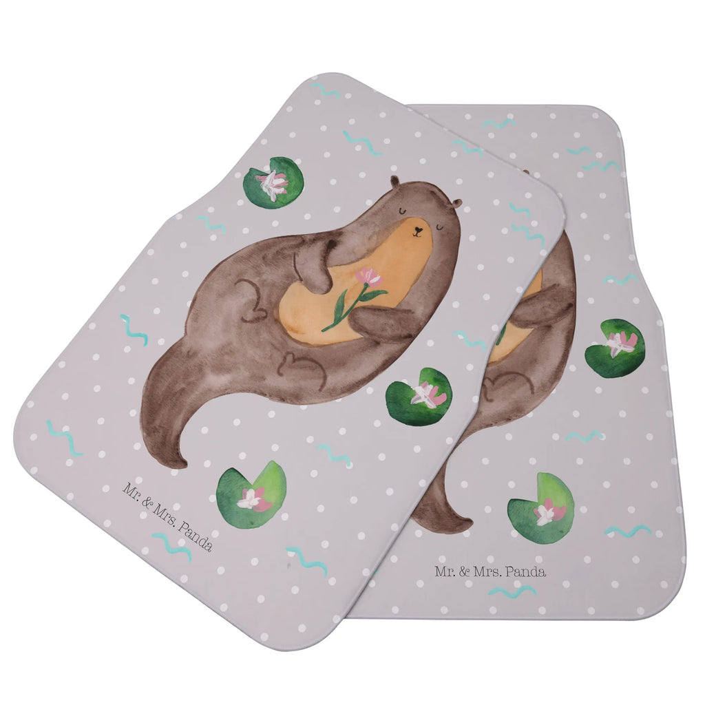 Mata samochodowa dla kierowcy wydra lilia wodna Kuna, wydra, morska wydra