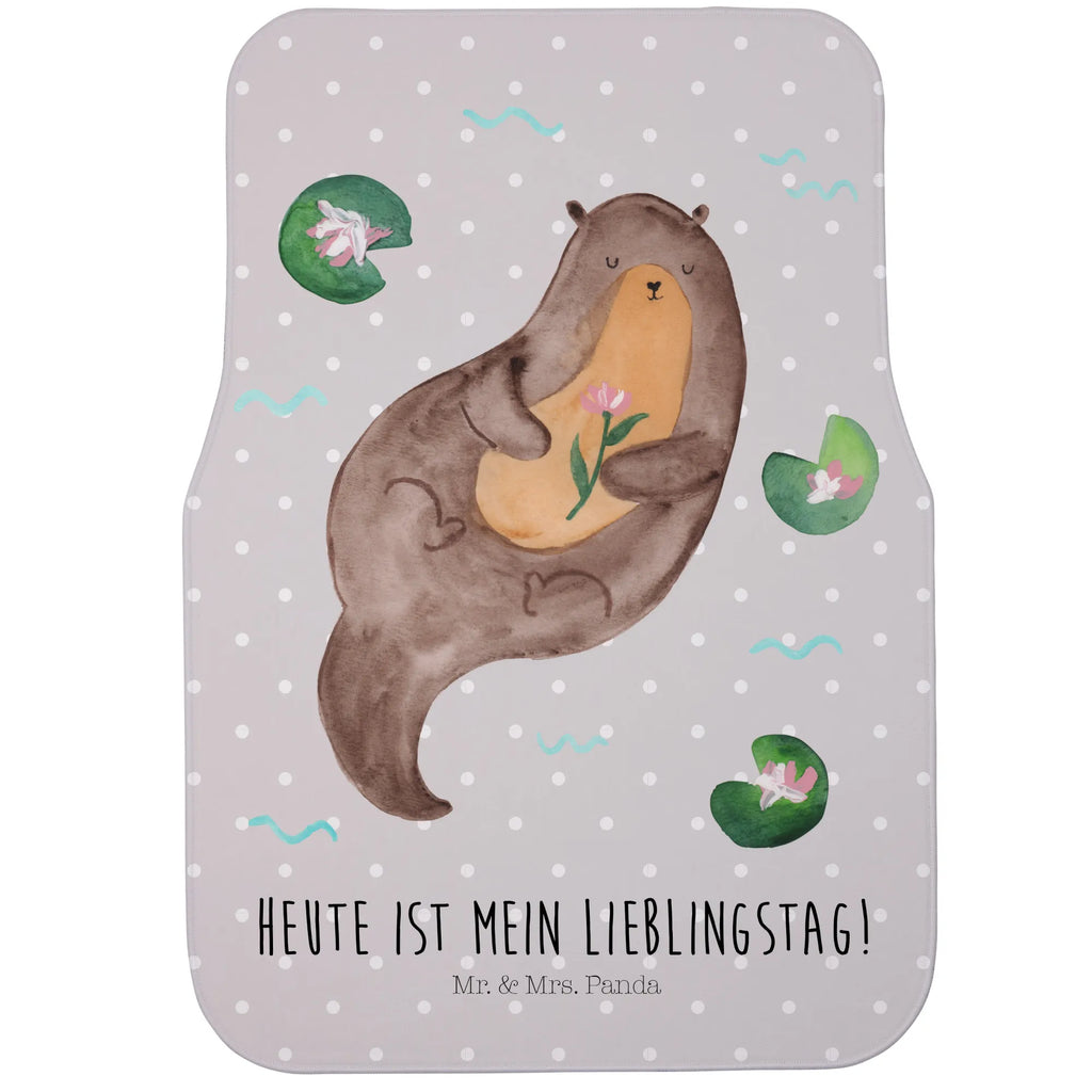 Mata samochodowa dla kierowcy wydra lilia wodna Kuna, wydra, morska wydra