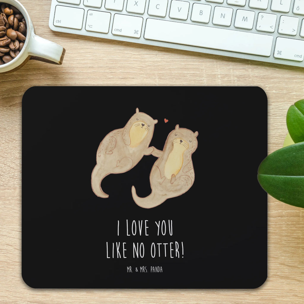 Mauspad Otter händchenhaltend Büroausstattung, Designer Mauspad, PC Zubehör, Mauspad Büro, Einzigartiges Mauspad, Mauspad, Mausunterlage, Mousepad, Computer zubehör, Arbeitszimmer, Otter, Fischotter, Seeotter, Otter Seeotter See Otter