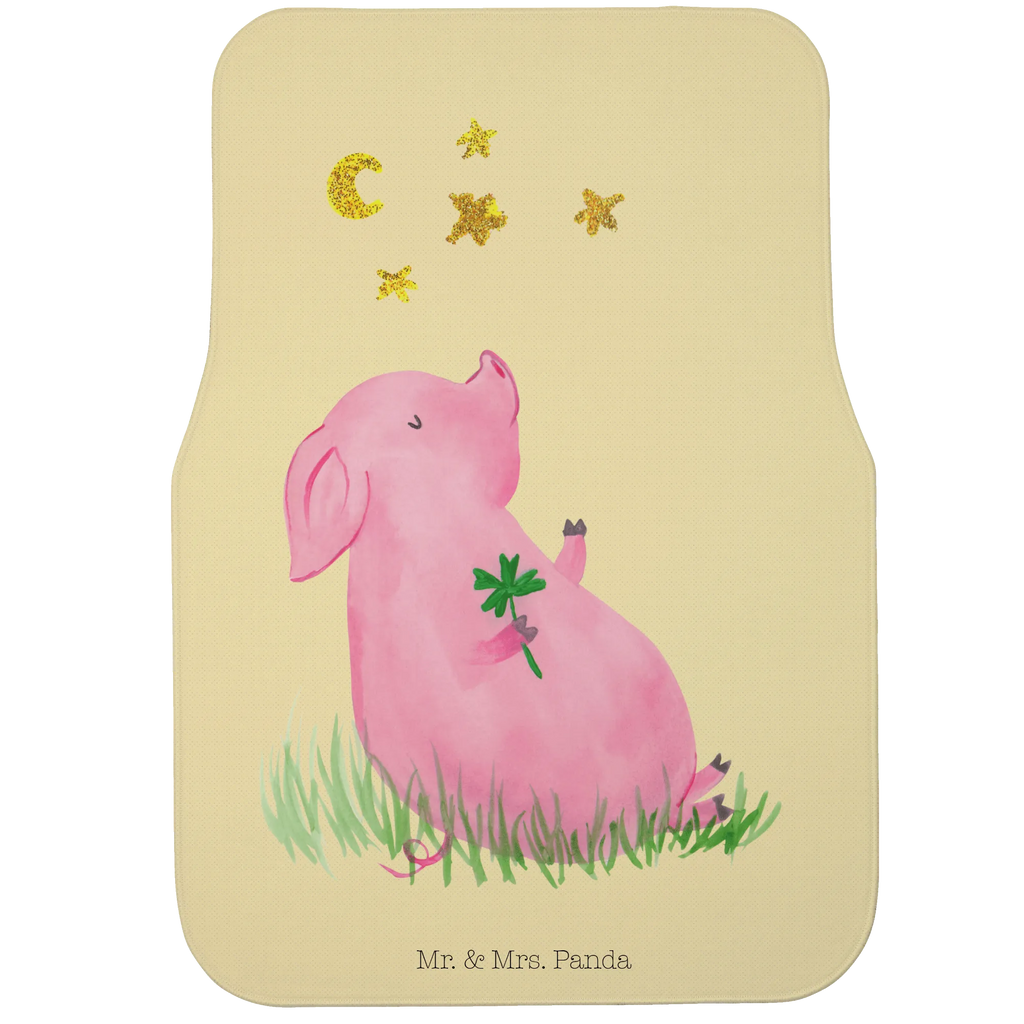 Mata samochodowa dla kierowcy świnia Szczęście Motywy zwierzęce, dobra energia, zabawne powiedzonka, zwierzęta