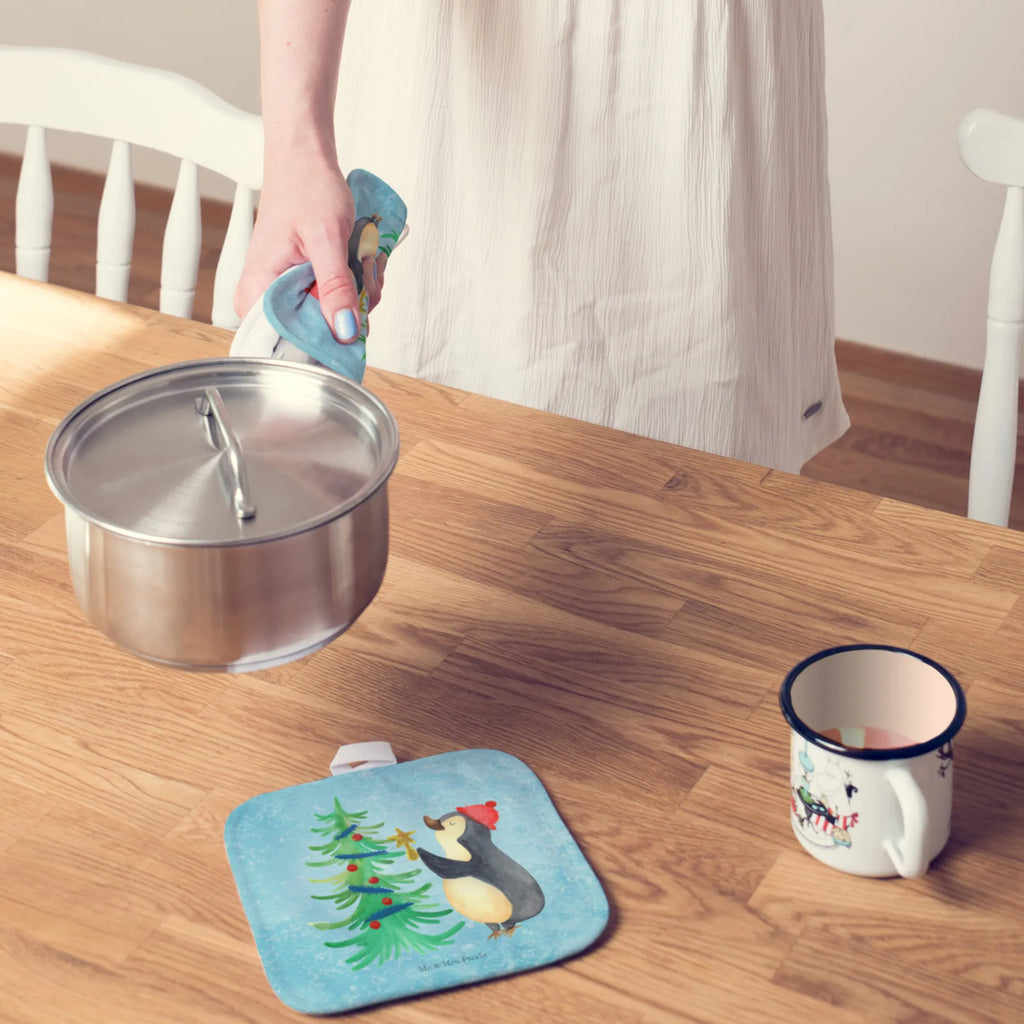 2er Set Topflappen  Pinguin Weihnachtsbaum Ofenhandschuhe, Ofenhandschuh, Topflappen lustig, Topfhandschuhe, Topflappen, Topfhandschuh, Topflappen Set, Topflappen 2er Set, Schöne Topflappen, Topflappen mit Spruch, Topfuntersetzer, Topflappenset, Winter, Weihnachten, Weihnachtsdeko, Nikolaus, Advent, Heiligabend, Wintermotiv, Pinguin