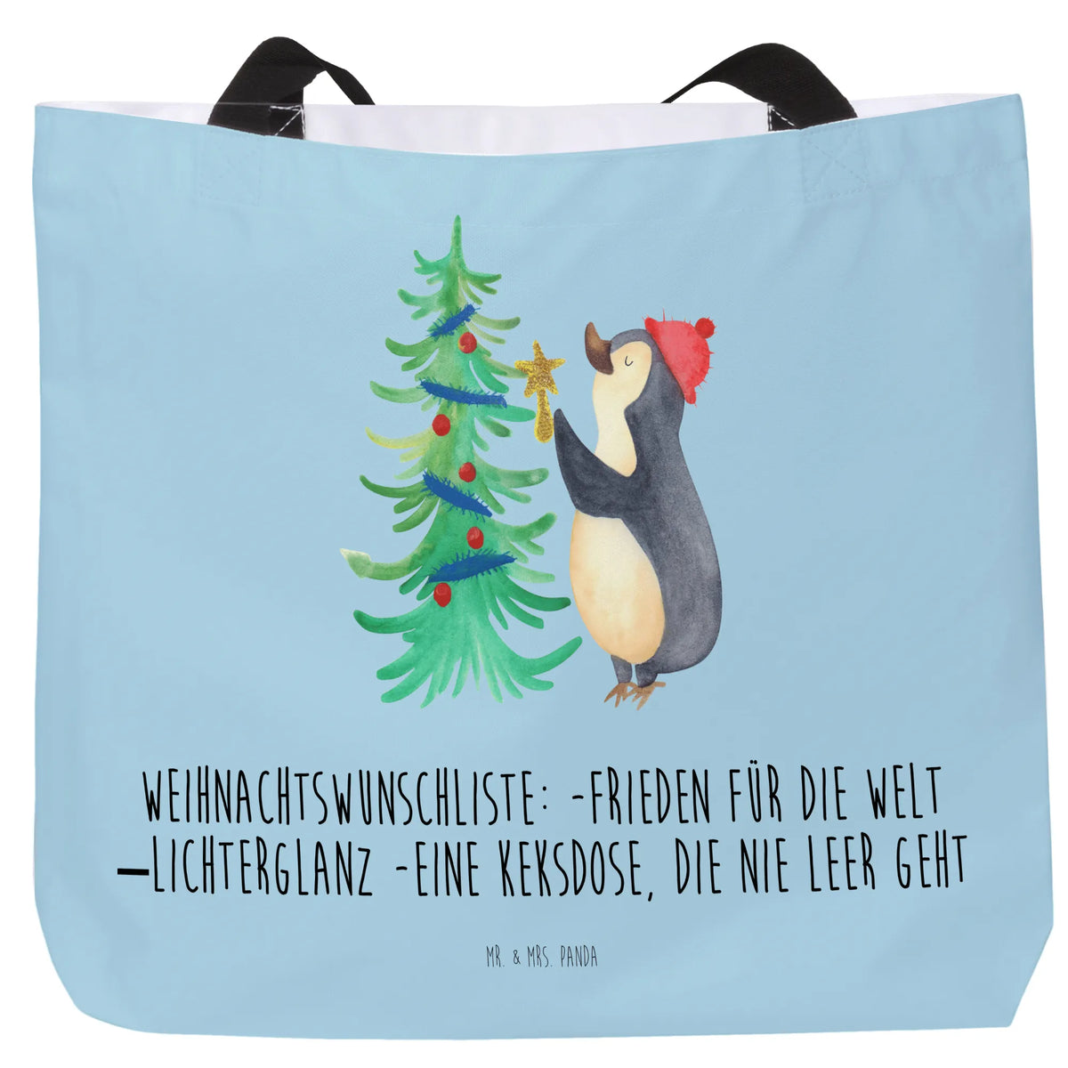 Shopper Pingwin choinka