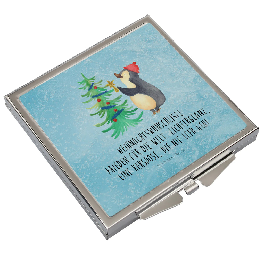 Kwadratowe lusterko do torebki Pingwin choinka Schminkspiegel Kompakt, Taschen-Kosmetikspiegel, Schminkspiegel To Go, Taschenspiegel, Kosmetikspiegel Klein, Handspiegel Geschenkidee, Quadratischer Handspiegel, Design Taschenspiegel, Tragbarer Spiegel, Spiegel Für Handtasche, Handtaschenspiegel, Spiegel Für Make-Up Tasche, Handspiegel Für Damen, Klappbarer Handspiegel, Mini Spiegel, Spiegel Für Schminktasche, Handspiegel Zum Mitnehmen, Vintage Kompaktspiegel, Runder Taschenspiegel, Klappbarer Taschenspiegel, Reise Spiegel, Klappspiegel, Spiegel Für Unterwegs, Kompaktspiegel, Deko Handspiegel, Handspiegel Mit Hülle, Winter, Weihnachten, Weihnachtsdeko, Nikolaus, Advent, Heiligabend, Wintermotiv, Pinguin