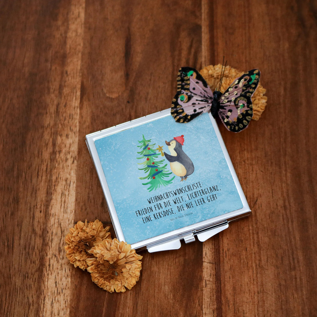 Kwadratowe lusterko do torebki Pingwin choinka Schminkspiegel Kompakt, Taschen-Kosmetikspiegel, Schminkspiegel To Go, Taschenspiegel, Kosmetikspiegel Klein, Handspiegel Geschenkidee, Quadratischer Handspiegel, Design Taschenspiegel, Tragbarer Spiegel, Spiegel Für Handtasche, Handtaschenspiegel, Spiegel Für Make-Up Tasche, Handspiegel Für Damen, Klappbarer Handspiegel, Mini Spiegel, Spiegel Für Schminktasche, Handspiegel Zum Mitnehmen, Vintage Kompaktspiegel, Runder Taschenspiegel, Klappbarer Taschenspiegel, Reise Spiegel, Klappspiegel, Spiegel Für Unterwegs, Kompaktspiegel, Deko Handspiegel, Handspiegel Mit Hülle, Winter, Weihnachten, Weihnachtsdeko, Nikolaus, Advent, Heiligabend, Wintermotiv, Pinguin