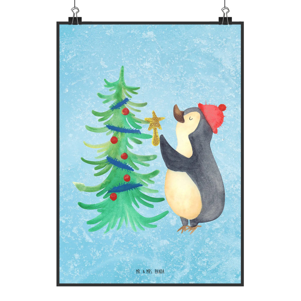 Poster Pinguin Weihnachtsbaum wanddruck, Wandbild, wandkunst, wanddeko, kunstdruck poster, Wandschmuck, kunstposter, Posterdruck, drucke, grafikposter, Designposter, Poster, Wandposter, Bild für Wand, Plakat, Deko Bild, Wanddekoration, Mr. & Mrs. Panda Poster, Kunstdruck, Bild, Wanddeko Bild, kunst für die wand, Wintermotiv, Heiligabend, Advent, Nikolaus, Weihnachtsdeko, Winter, Weihnachten, Pinguin