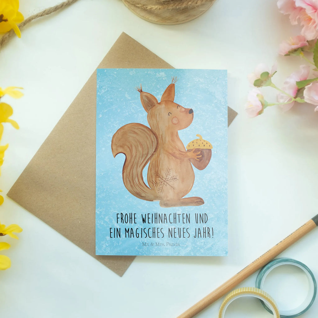 Grußkarte Eichhörnchen Weihnachtszeit Einladungskarte, Ansichtskarten, Hochzeitskarte, Klappkarte, Glückwunschkarte, Karte, Geburtstagskarte, Grußkarte, Winter, Weihnachten, Weihnachtsdeko, Nikolaus, Advent, Heiligabend, Wintermotiv, Guten Rutsch, Vogel, Weihnachtsmotiv, Frohes neues Jahr, Neujahr, Weihnachtsgruß, Frohe Weihnachten