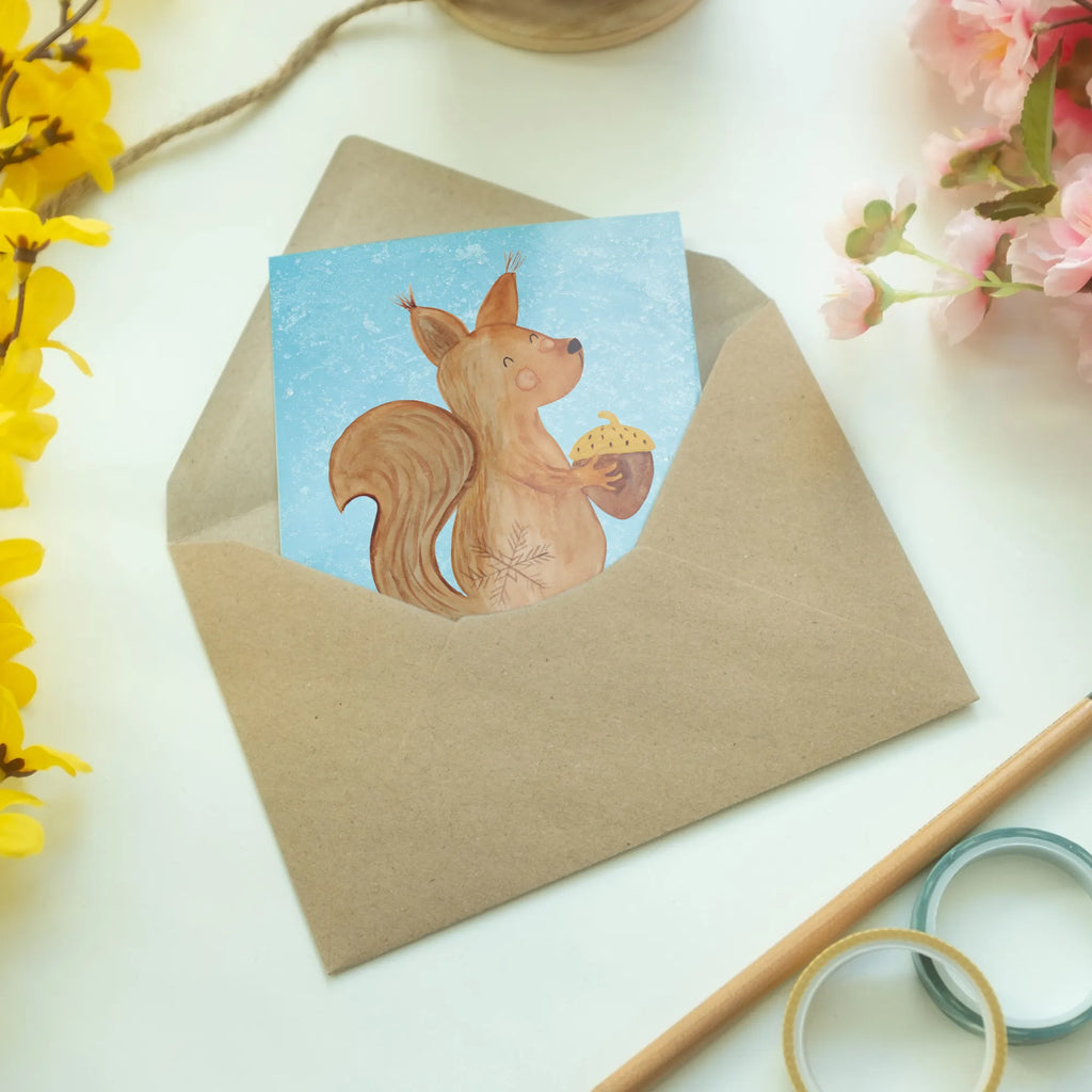 Grußkarte Eichhörnchen Weihnachtszeit Einladungskarte, Ansichtskarten, Hochzeitskarte, Klappkarte, Glückwunschkarte, Karte, Geburtstagskarte, Grußkarte, Winter, Weihnachten, Weihnachtsdeko, Nikolaus, Advent, Heiligabend, Wintermotiv, Guten Rutsch, Vogel, Weihnachtsmotiv, Frohes neues Jahr, Neujahr, Weihnachtsgruß, Frohe Weihnachten