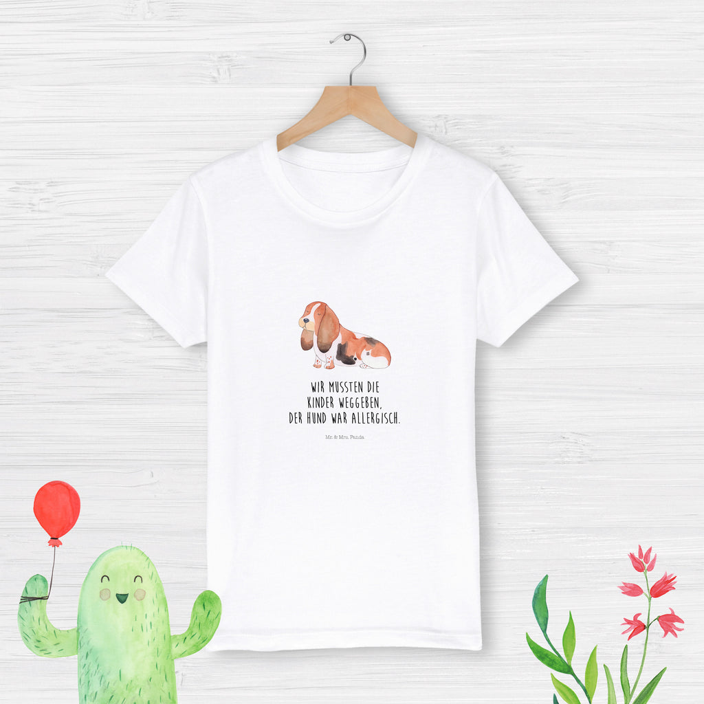 Organic Kinder T-Shirt Hund Basset Hound Kinder T-Shirt, Kinder T-Shirt Mädchen, Kinder T-Shirt Jungen, Hund, Hundemotiv, Haustier, Hunderasse, Tierliebhaber, Hundebesitzer, Sprüche, Basset Hound, Basset, Hundeliebe, kinderlos