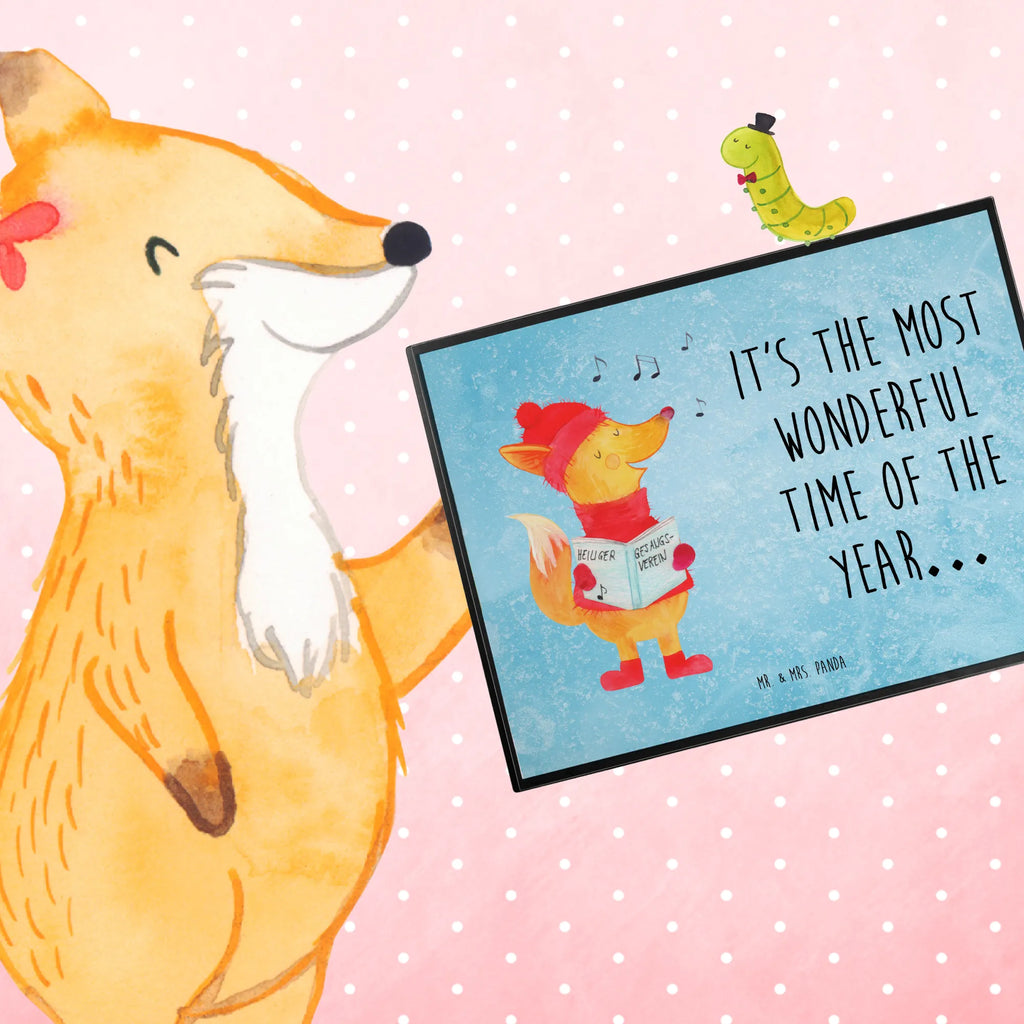 Schreibtischunterlage Fuchs Sänger tischmatten, tischpad, schreibmatte, tischauflage, Schreibtischauflage, tischauflagen, Tischunterlage, arbeitsmatte, schreibtischmatte, tischmatte, schreibauflage, Schreibtisch Matte, schreibauflagen, arbeitsunterlage, schreibtischauflagen, schreibtischunterlage, Schreibunterlage, Schreibtisch Unterlagen, schreibtischunterlagen, tischpads, pultunterlage, Winter, Heiligabend, Nikolaus, Wintermotiv, Weihnachtsdeko, Weihnachten, Advent, Geschenk Sänger, Fuchs, Weihnachtslieder, Füchse, Singen, Sänger