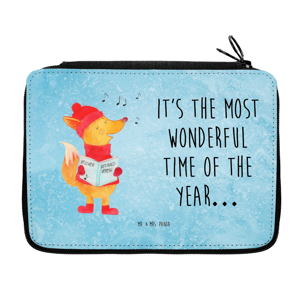 Federmappe Fuchs Sänger Bestückte Federmappe, Stiftetasche, Kind, Einschulung, Federmäppchen bedruckt, Schülerin, Stifterolle, Grundschule, Schule, Federmappe, Kinder Federmappe, Federmäppchen, Büro Stifte Etui, Motiv, Federmappe Einschulung, Schüler, Geschenk, Stifte Etui, Winter, Weihnachten, Weihnachtsdeko, Nikolaus, Advent, Heiligabend, Wintermotiv, Sänger, Geschenk Sänger, Singen, Fuchs, Weihnachtslieder, Füchse