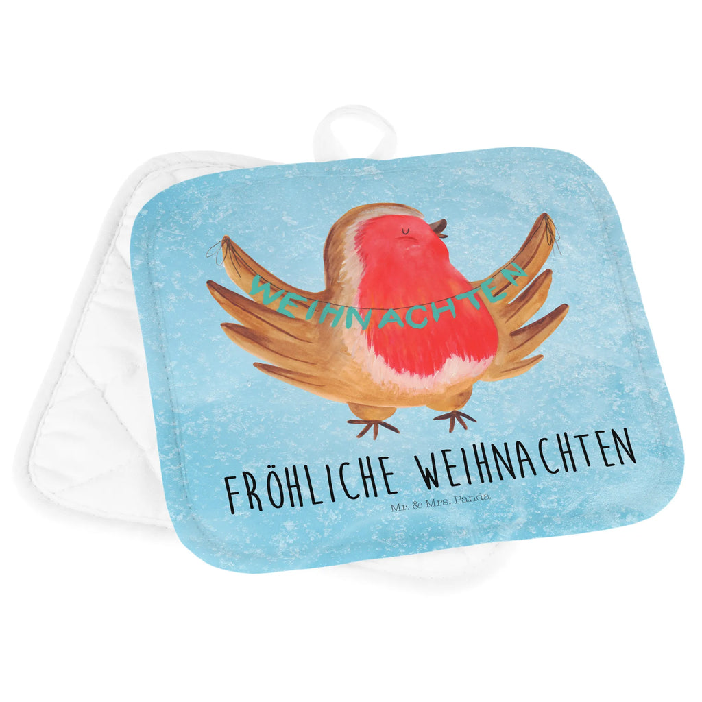 2er Set Topflappen  Rotkehlchen Weihnachten Schöne Topflappen, Topflappen Set, Topflappen 2er Set, Ofenhandschuh, Topfhandschuh, Topflappenset, Topfuntersetzer, Topflappen lustig, Topflappen, Topfhandschuhe, Ofenhandschuhe, Topflappen mit Spruch, Winter, Weihnachten, Weihnachtsdeko, Nikolaus, Advent, Heiligabend, Wintermotiv, Vogel, Weihnachtsmotiv, Frohe Weihnachten, xmas, Weihnachtsgruß