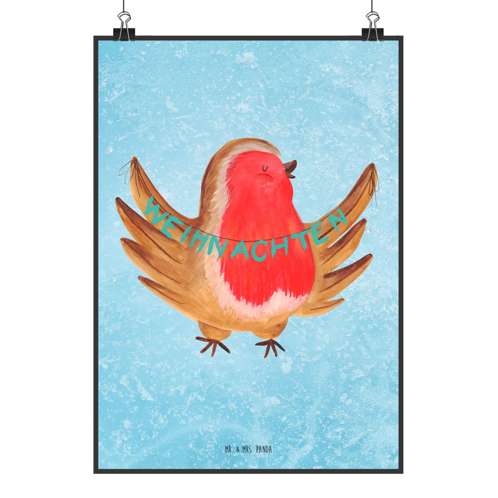 Poster Rotkehlchen Weihnachten Mr. & Mrs. Panda Poster, wanddruck, kunstposter, grafikposter, kunst für die wand, kunstdruck poster, Bild für Wand, Wanddeko Bild, Wandposter, Designposter, Wanddekoration, Plakat, Deko Bild, Wandschmuck, Kunstdruck, wandkunst, Bild, Poster, Wandbild, wanddeko, drucke, Posterdruck, Wintermotiv, Heiligabend, Advent, Nikolaus, Weihnachtsdeko, Winter, Weihnachten, Weihnachtsgruß, Frohe Weihnachten, Weihnachtsmotiv, Vogel, Xmas