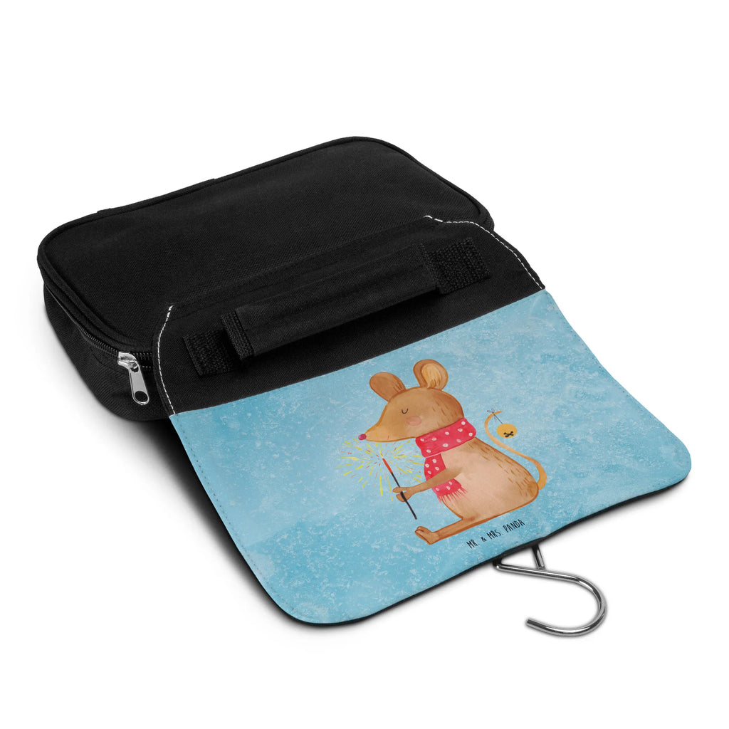 Wash bag Mouse Christmas To hang up, Ladies, Gentlemen, Cosmetic bag, Toilet bag, Wash bag, Winter, Christmas, Christmas time, snow, christmas, christmas greeting, mouse, christmas miracle, merry christmas, christmas motive