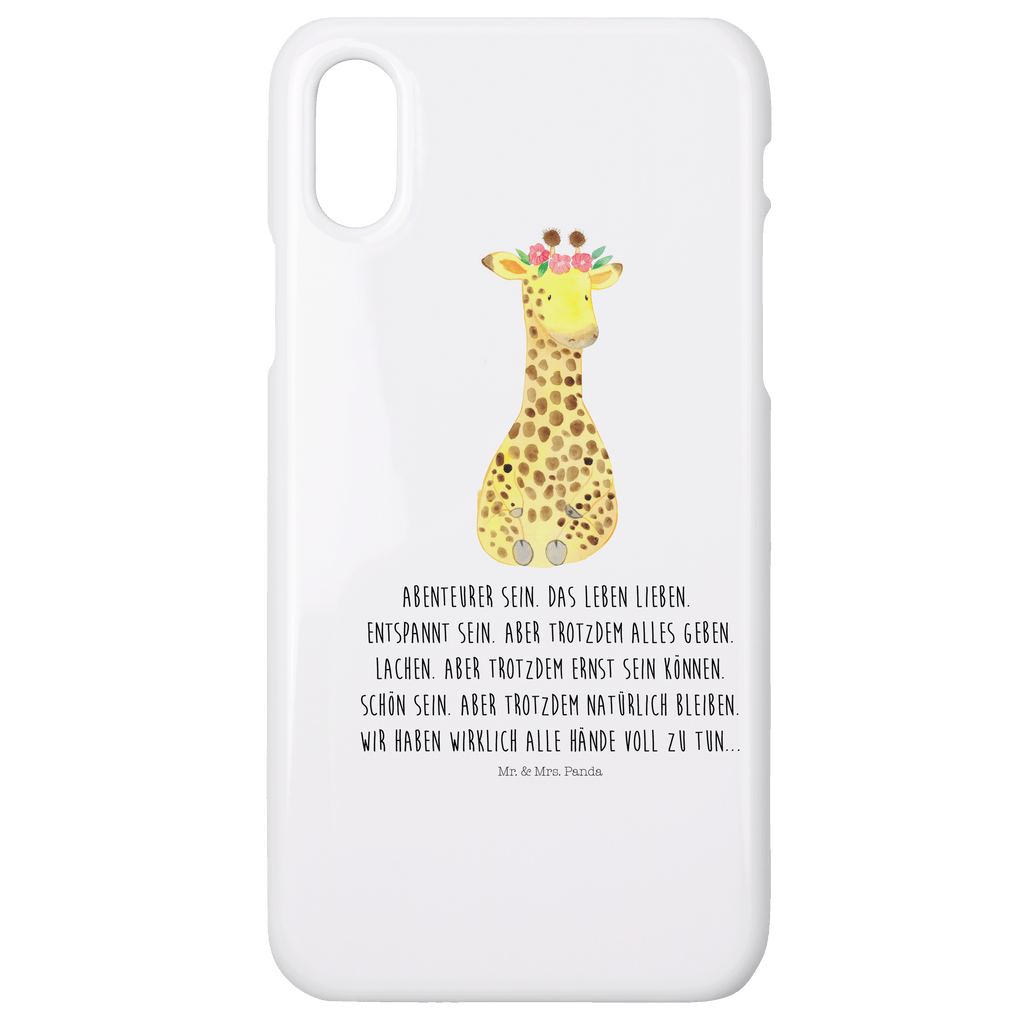 Handyhülle Giraffe Blumenkranz Iphone 11 Pro Handyhülle, Iphone 11 Pro, Handyhülle, Premium Kunststoff, Afrika, Wildtiere, Giraffe, Blumenkranz, Abenteurer, Selbstliebe, Freundin