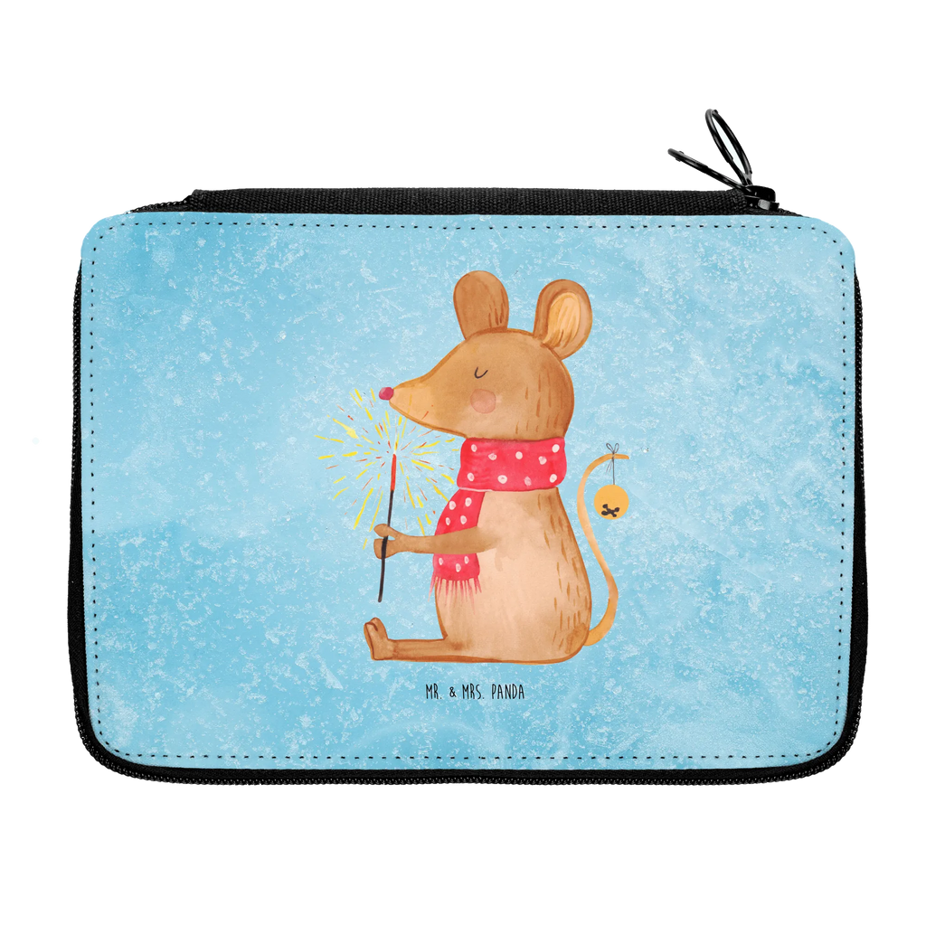 Leather folder Mouse Christmas child, enrolment, pupil, gift, pencil case, motif, school, pencil bag, primary school, pen roll, Winter, Christmas, Christmas time, snow, christmas motive, christmas greeting, merry christmas, christmas miracle, mouse, christmas