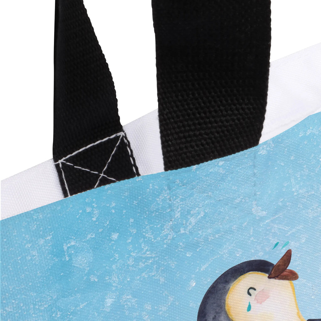 Shopper Penguin Laugh Beutel, Schultertasche, Freizeittasche, Tüte, Alltagstasche, Shopper, Einkaufstasche, Strandtasche, Stofftasche, Schultasche, Schulbeutel, XL, Einkaufsbeutel, XXL Tasche, Tragebeutel, Ausflug, Pinguin, Humor, Optimismus, Pinguine, Fröhlichkeit, Lachen, Fröhlich, Lustiger Spruch