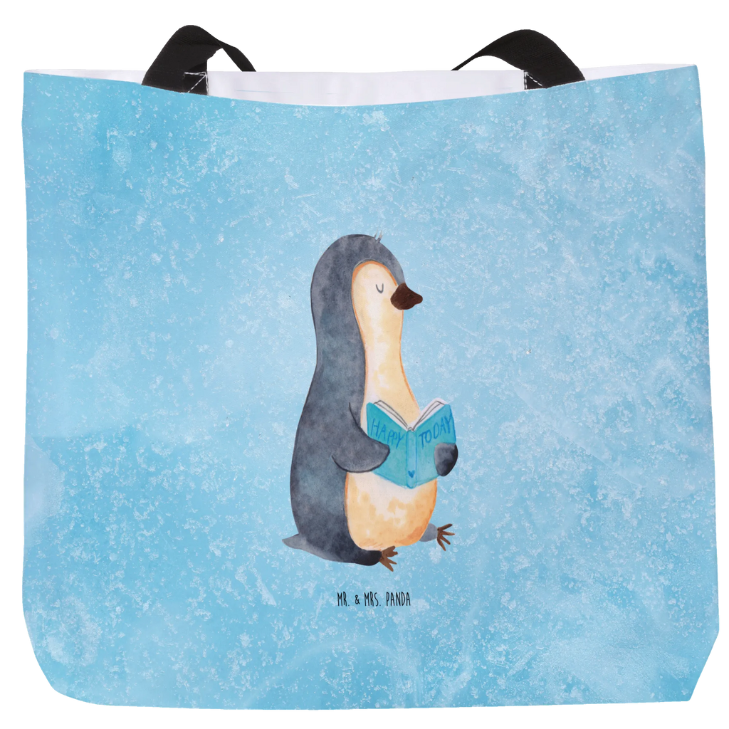 Shopper Penguin A book Strandtasche, Schulbeutel, Schultertasche, Stofftasche, Alltagstasche, XXL Tasche, Freizeittasche, Ausflug, Tüte, Schultasche, Beutel, Shopper, Tragebeutel, Einkaufsbeutel, XL, Einkaufstasche, Pinguin, Faulenzen, Ferien, Urlaub, Pinguine, Lesen, Buch, Bücherwurm, Nichtstun, Freizeit