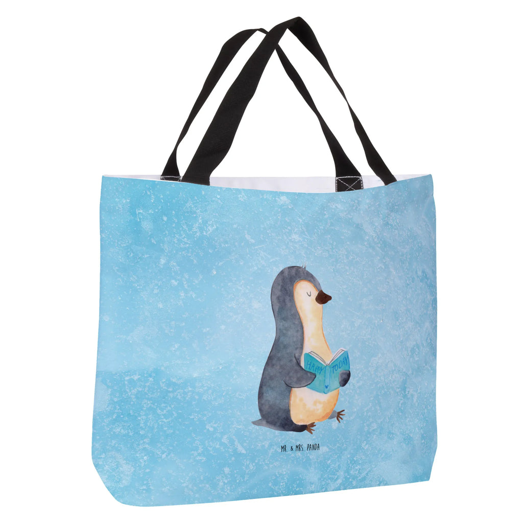 Shopper Penguin A book Strandtasche, Schulbeutel, Schultertasche, Stofftasche, Alltagstasche, XXL Tasche, Freizeittasche, Ausflug, Tüte, Schultasche, Beutel, Shopper, Tragebeutel, Einkaufsbeutel, XL, Einkaufstasche, Pinguin, Faulenzen, Ferien, Urlaub, Pinguine, Lesen, Buch, Bücherwurm, Nichtstun, Freizeit