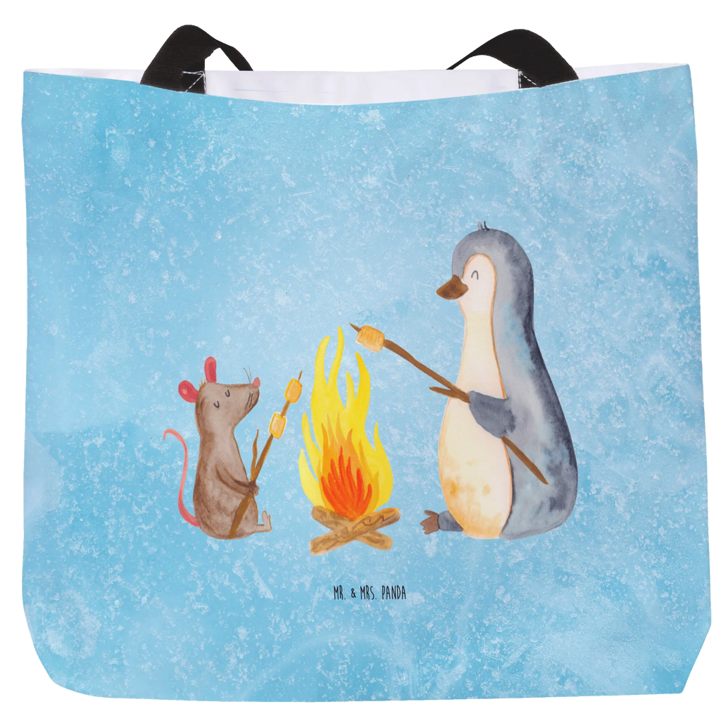 Shopper pingwin ognisko Freizeittasche, Einkaufstasche, Shopper, Tragebeutel, Alltagstasche, Schultasche, Tasche, Einkaufsbeutel, Beutel, Strandtasche, Schulbeutel, Pinguin, Maus, Lagerfeuer, Liebe, Marshmallows, Lebensspruch, Neustart, Büroalltag, Lebensmotivation, Job, Pinguine, Motivation, Leben, Feuer, Büro, Arbeit, grillen