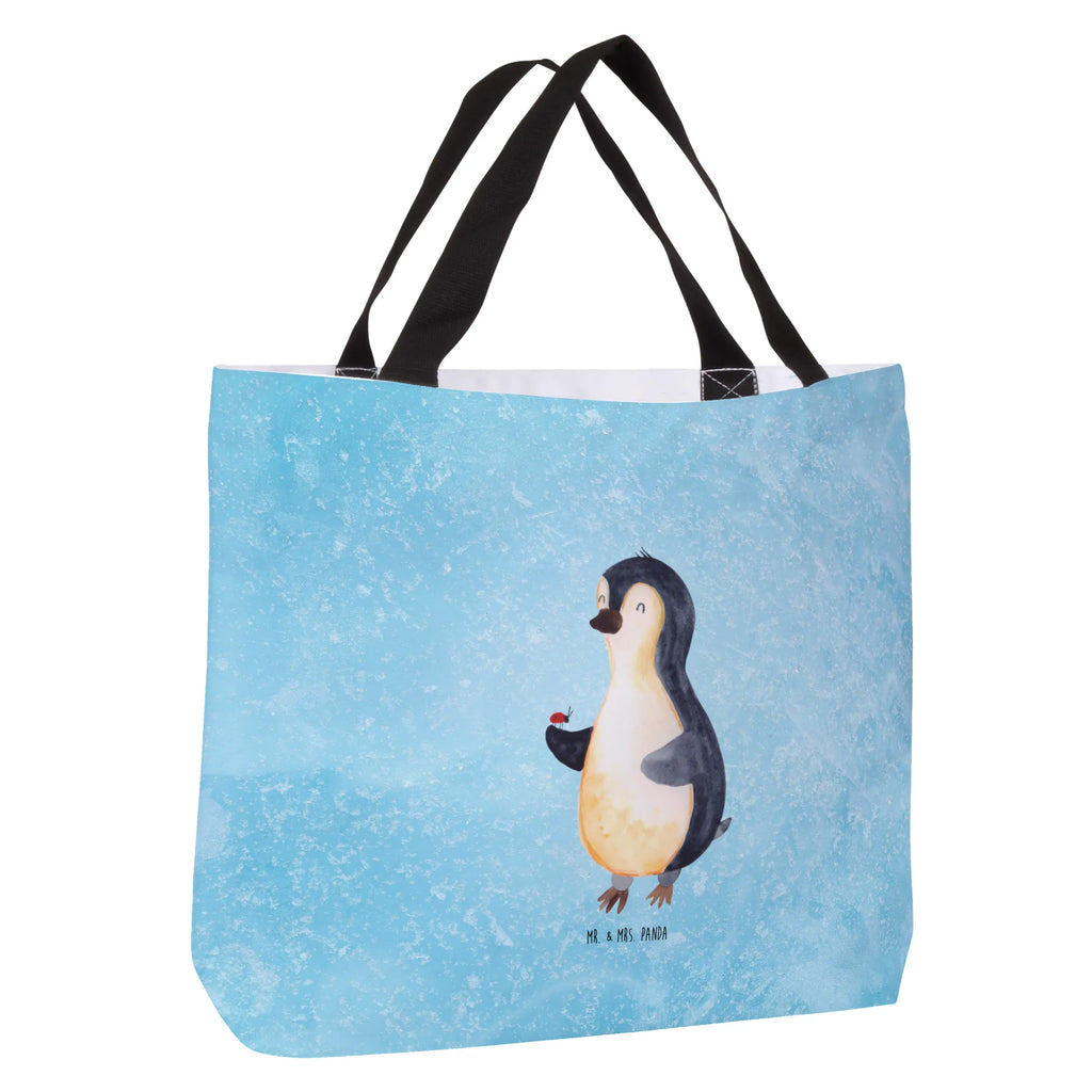 Shopper Pinguin Marienkäfer XL, Schulbeutel, Tragebeutel, Beutel, XXL Tasche, Freizeittasche, Shopper, Strandtasche, Stofftasche, Schultasche, Tüte, Einkaufstasche, Alltagstasche, Einkaufsbeutel, Ausflug, Schultertasche, Pinguin, Liebe, Pinguine, Wunder, Glück, Lebensfreude, Freude, Marienkäfer