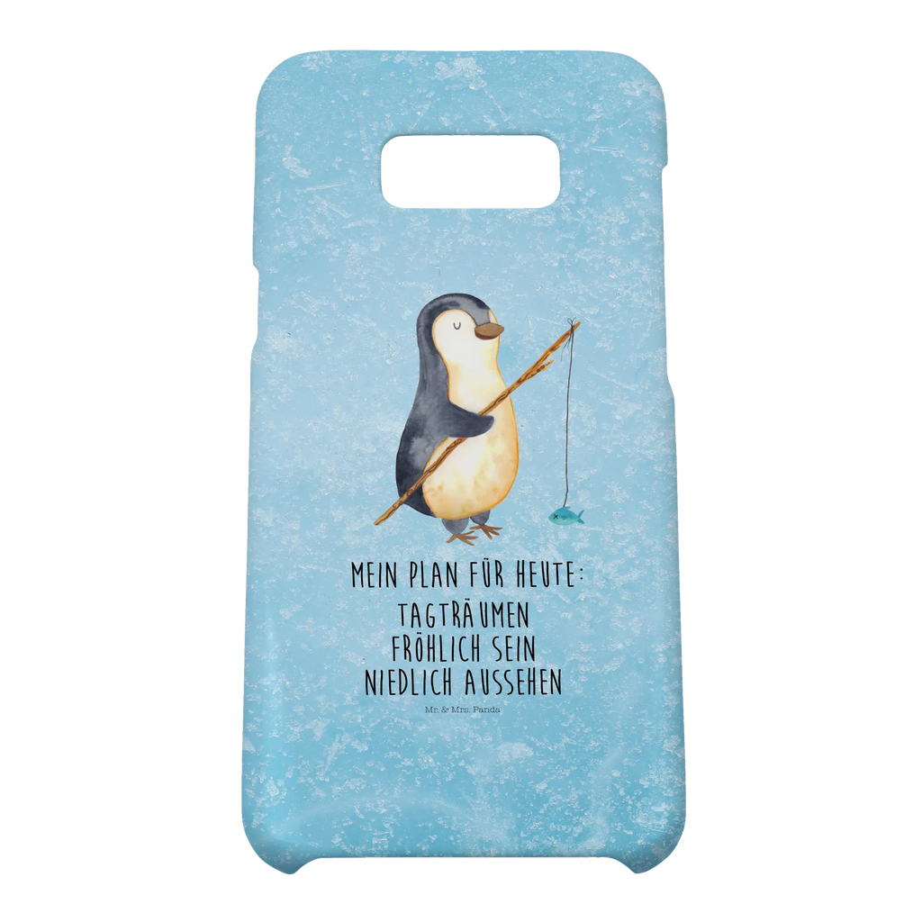 Phone case Penguin angler Iphone 10, mobile cover, mobile phone, mobile phone case, Iphone X, case, cover, Penguin, North Pole, Winter, Penguins, penguin, angler, hobby, planner, new start, gift, penguins, daydreams, daily schedule, vacation, gift idea, friends, fishing, weekend, motivation, plan