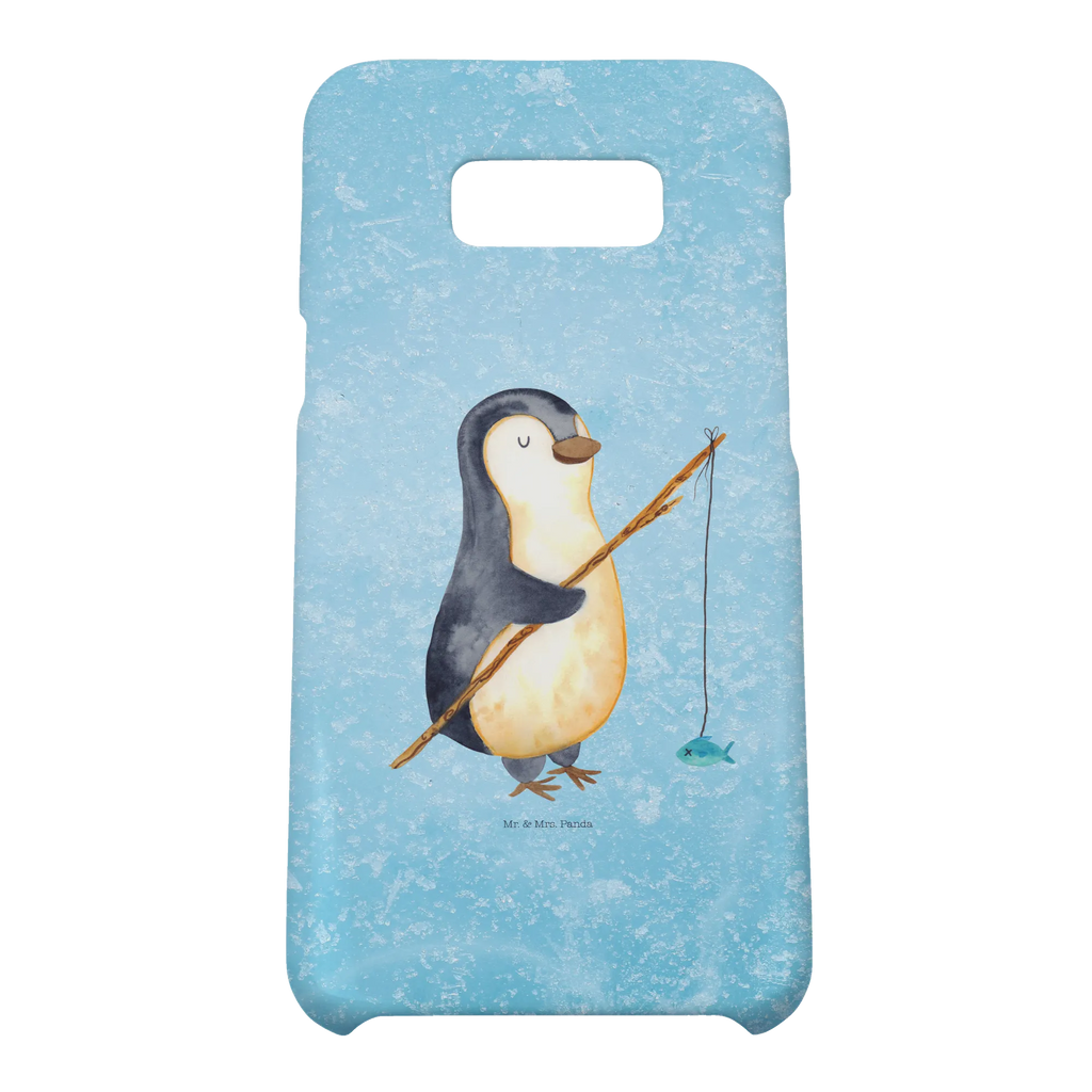 Phone case Penguin angler Iphone 10, mobile cover, mobile phone, mobile phone case, Iphone X, case, cover, Penguin, North Pole, Winter, Penguins, penguin, angler, hobby, planner, new start, gift, penguins, daydreams, daily schedule, vacation, gift idea, friends, fishing, weekend, motivation, plan