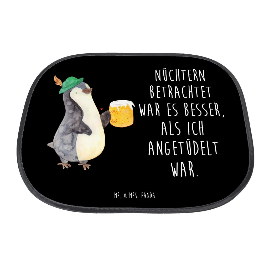 Car sun shade Penguin Beer sun protection, family, car, back seat, windows, sun visor, children, gift, Penguin, North Pole, Winter, Penguins, penguins, Oktoberfest, beer