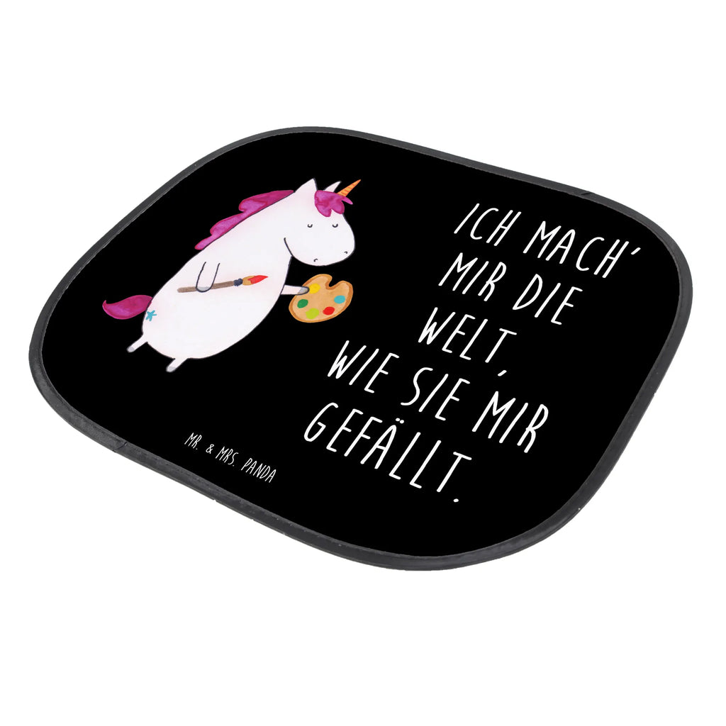 Osłona przeciwsłoneczna do samochodu Jednorożec Artysta Jednorożec, jednorożce, dekoracje jednorożca, jednorożec