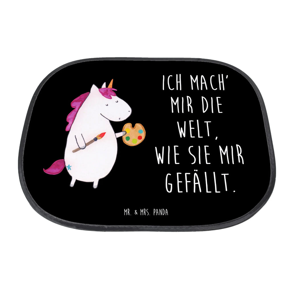 Osłona przeciwsłoneczna do samochodu Jednorożec Artysta Jednorożec, jednorożce, dekoracje jednorożca, jednorożec