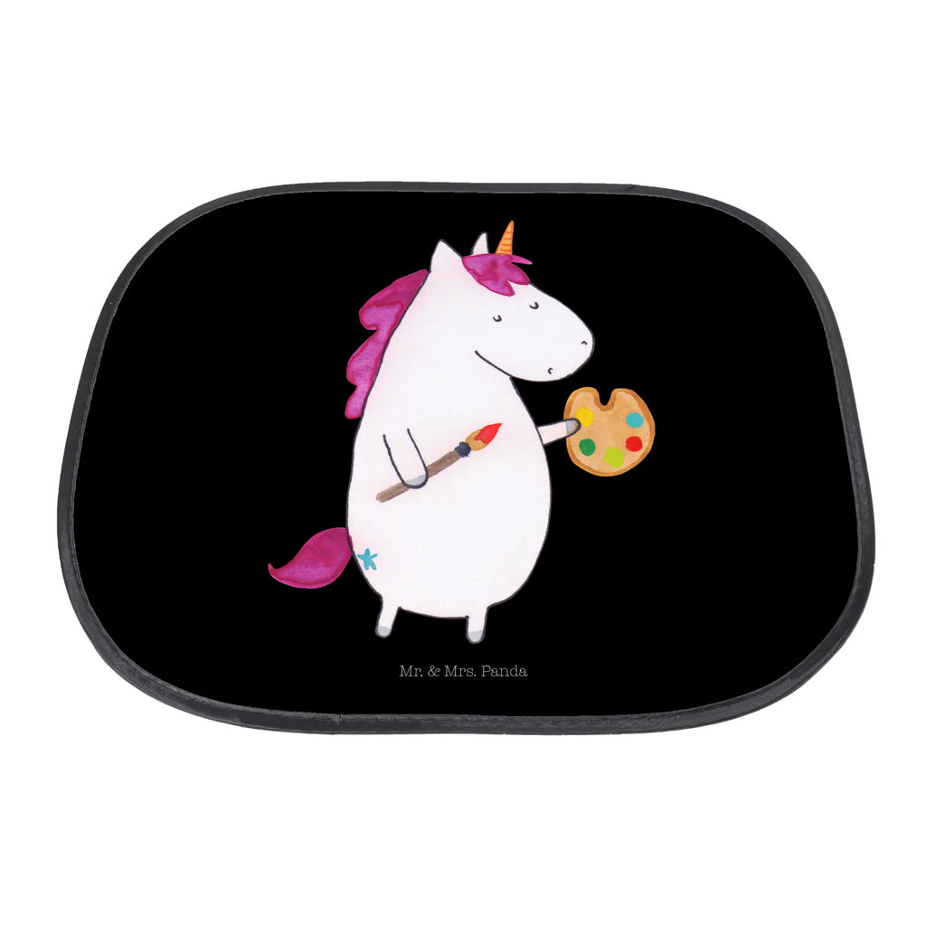 Osłona przeciwsłoneczna do samochodu Jednorożec Artysta Jednorożec, jednorożce, dekoracje jednorożca, jednorożec