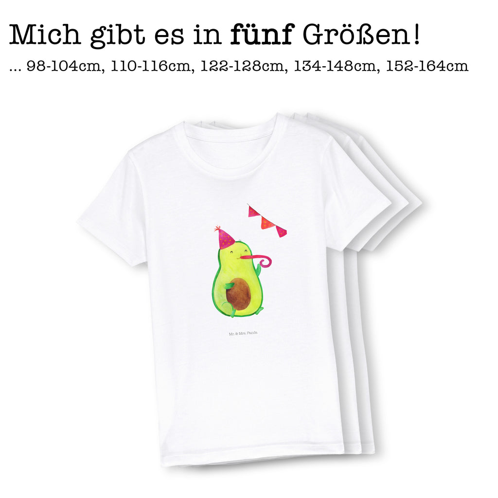 Organic Kinder T-Shirt Avocado Party Zeit Kinder T-Shirt, Kinder T-Shirt Mädchen, Kinder T-Shirt Jungen, Avocado, Veggie, Vegan, Gesund