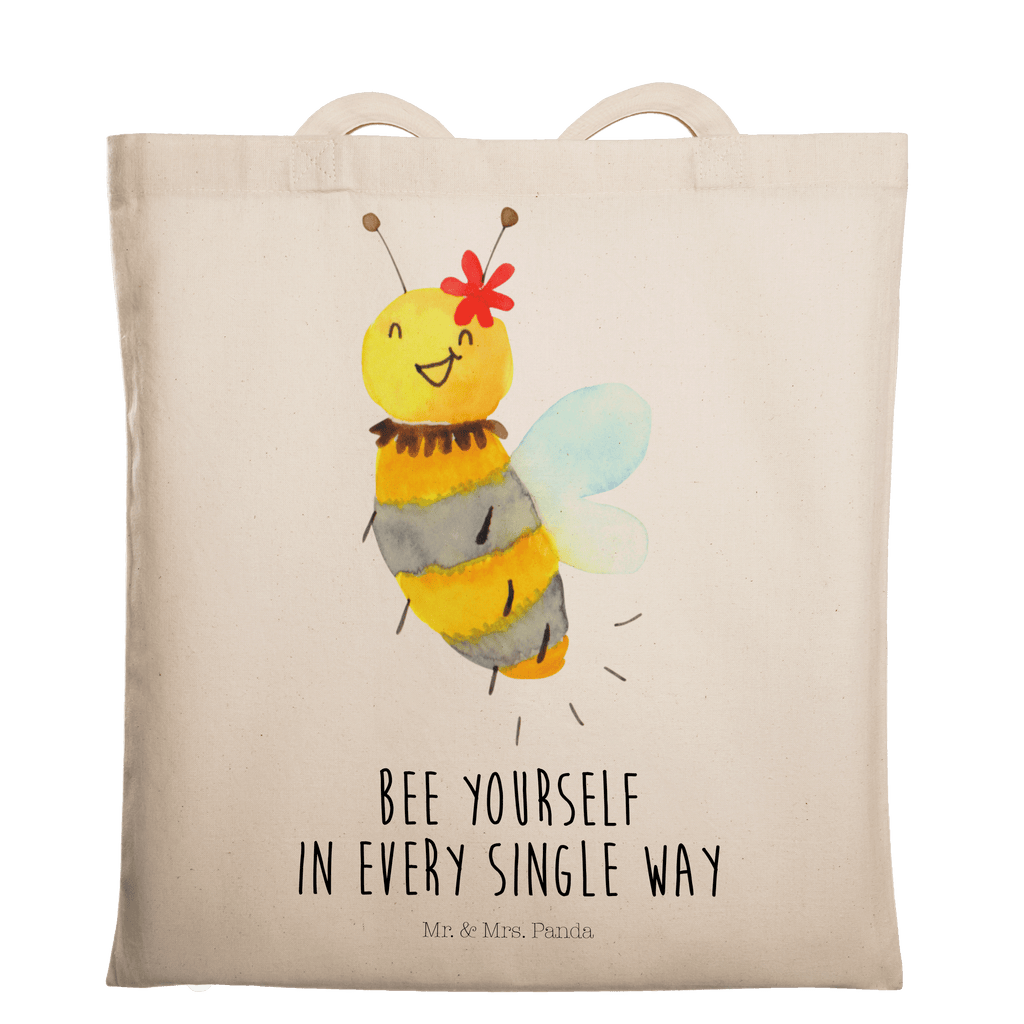 Tragetasche Biene Blume Beuteltasche, Beutel, Einkaufstasche, Jutebeutel, Stoffbeutel, Biene, Wespe, Hummel