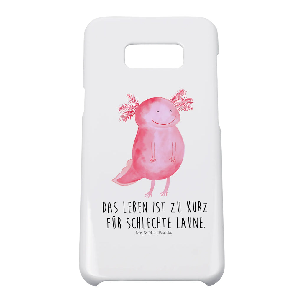 Handyhülle Axolotl Glücklich Hülle, Handy Case, Iphone X, Handy, Iphone 10, Cover, Handycover, Handyhülle, Molch, Axolotl, Lurch, Schwanzlurch, Lurche, Motivation, Axolot, Gute Laune
