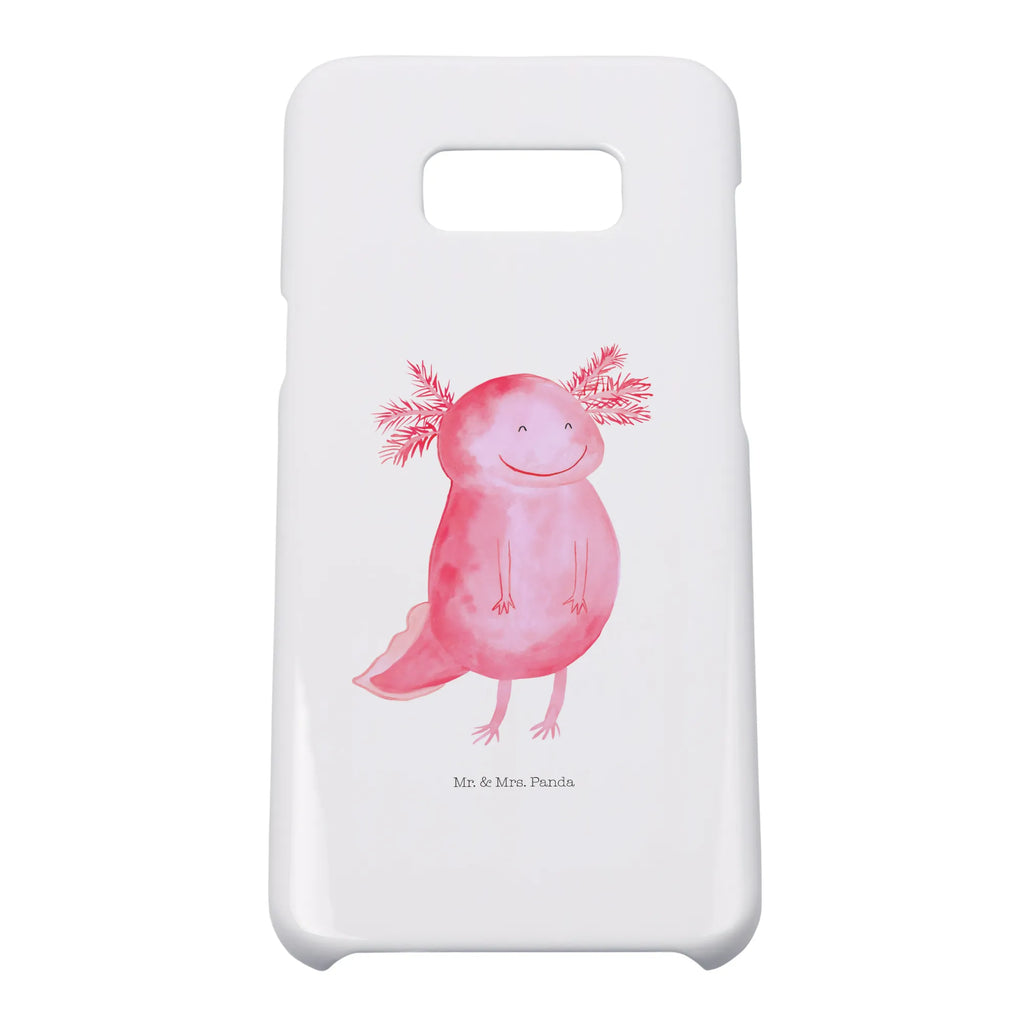 Handyhülle Axolotl Glücklich Hülle, Handy Case, Iphone X, Handy, Iphone 10, Cover, Handycover, Handyhülle, Molch, Axolotl, Lurch, Schwanzlurch, Lurche, Motivation, Axolot, Gute Laune