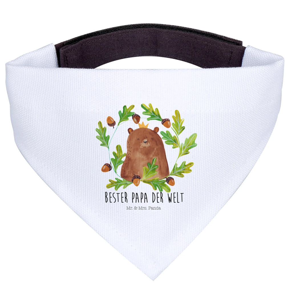 Hundehalstuch Bär König Halstuch, Hunde, Tuch, Mittelgroße Hunde, Mittel, Hundehalstuch, Teddybär, Teddy, Bär, Vater, Daddy, Bester Vater, Papi, Papa Bär, Bester Papa, Dad, Weltbester Papa, Vatertag, Papa