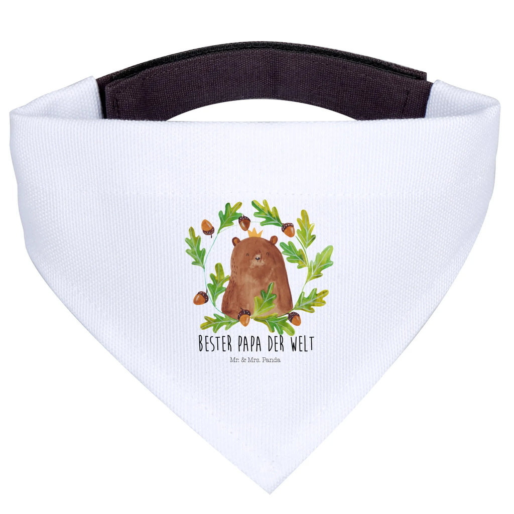 Hundehalstuch Bär König Halstuch, Hunde, Tuch, Mittelgroße Hunde, Mittel, Hundehalstuch, Teddybär, Teddy, Bär, Vater, Daddy, Bester Vater, Papi, Papa Bär, Bester Papa, Dad, Weltbester Papa, Vatertag, Papa