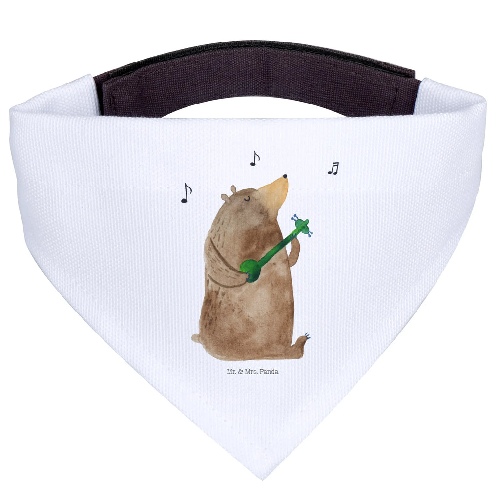 Hundehalstuch Bär Gitarre Hunde, Mittelgroße Hunde, Mittel, Hundehalstuch, Halstuch, Tuch, Teddy, Teddybär, Bär