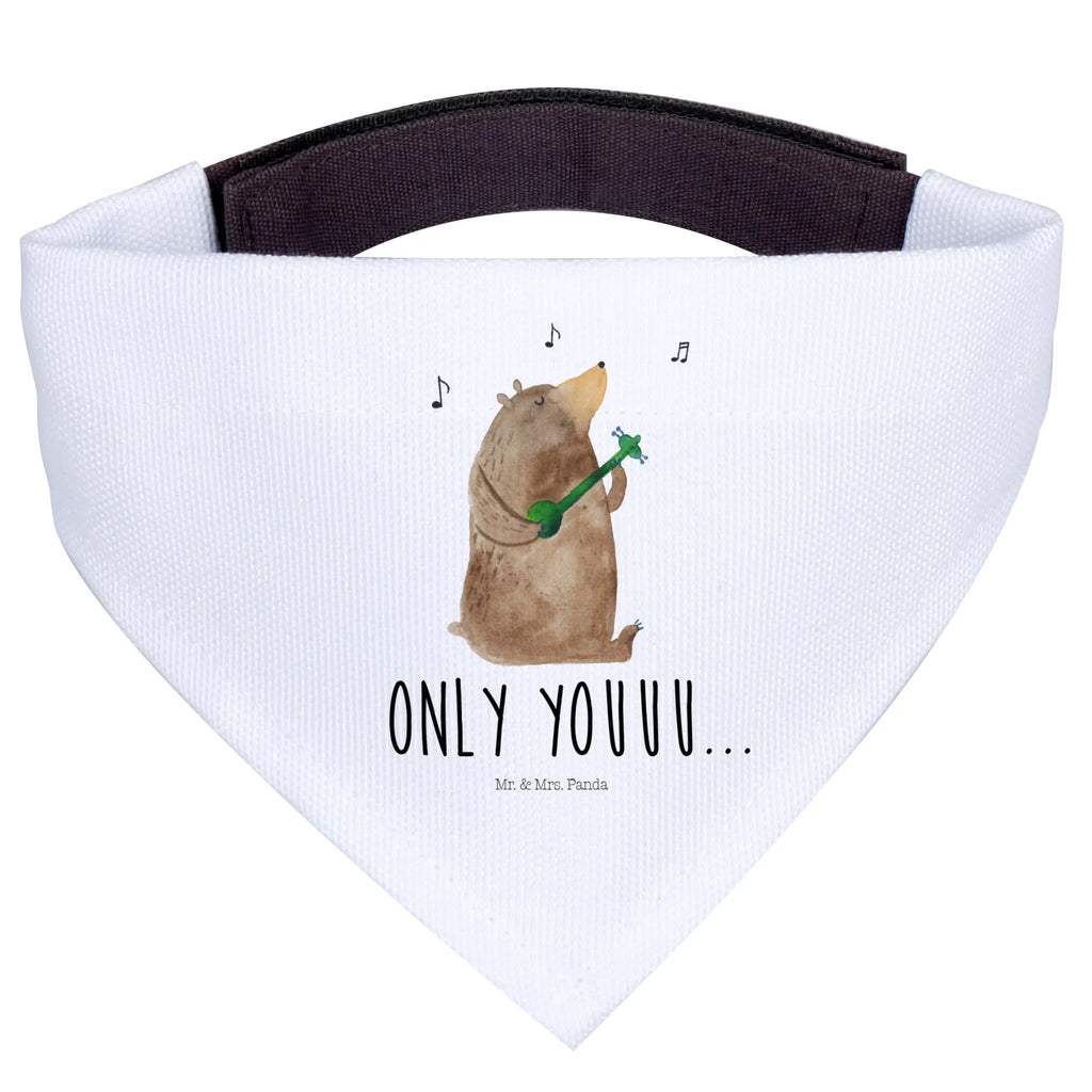 Hundehalstuch Bär Gitarre Hunde, Mittelgroße Hunde, Mittel, Hundehalstuch, Halstuch, Tuch, Teddy, Teddybär, Bär