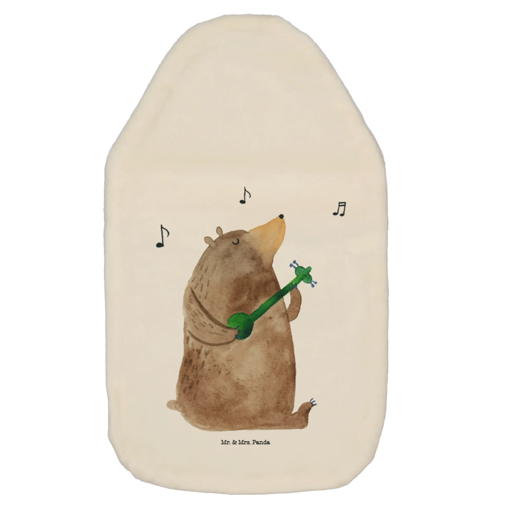 Hot water bottle bear guitar children's hot water bottle, Hot water bottle, grain pillow, warming pad, bear, teddy, teddy bear, cuddly toy